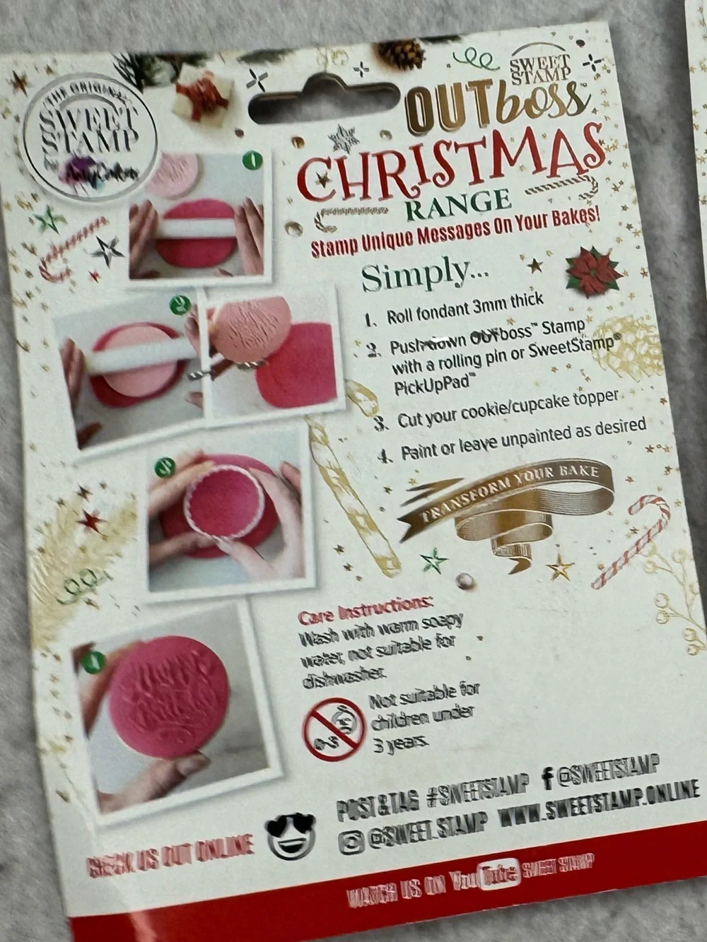 Sweet Stamp OUTboss Christmas bundle of expression stamp by AmyCakes